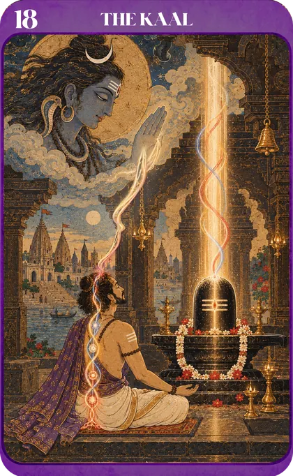 The Kaal — Eka Katha oracle card 18