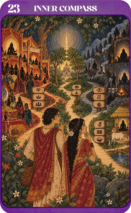 Inner Compass — Eka Katha oracle card 23