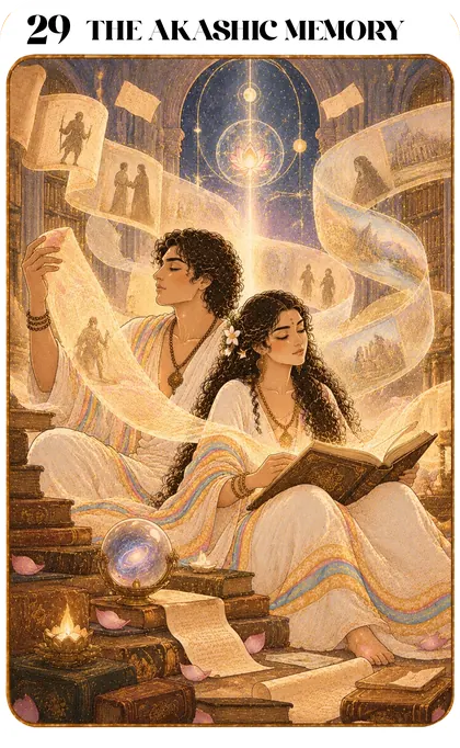 The Akashic Memory — Eka Katha oracle card 29