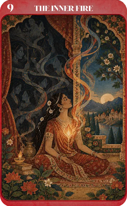 The Inner Fire — Eka Katha oracle card 9